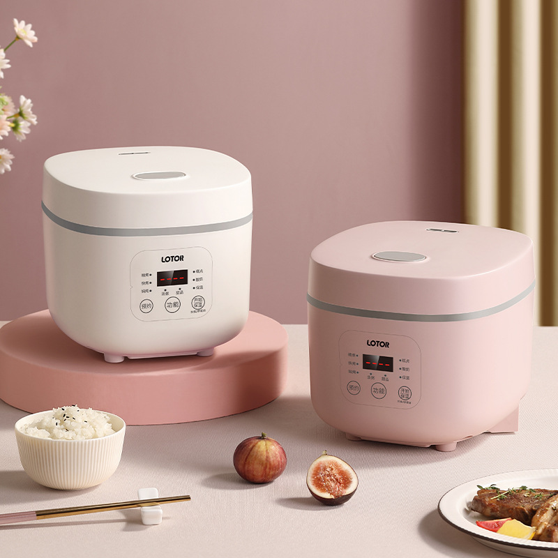 Lotor Electric Cooker Mini Rice Cooker Household 2-3 People Mini Intelligent Insulation Reservation Multifunctional Rice Cooker
