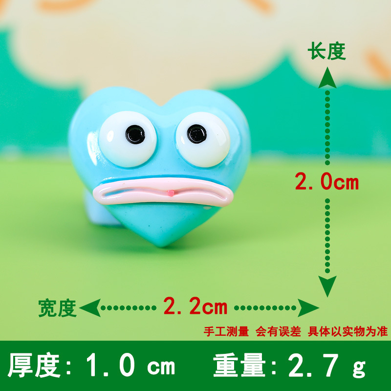 蝴蝶结丑鱼鱼怪diy发夹头绳手机壳洞洞鞋配饰鞋扣鞋花树脂配件|undefined