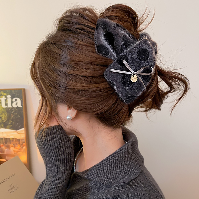 Clip grande para el cabello, pinza elegante para mujeres con cabello grueso