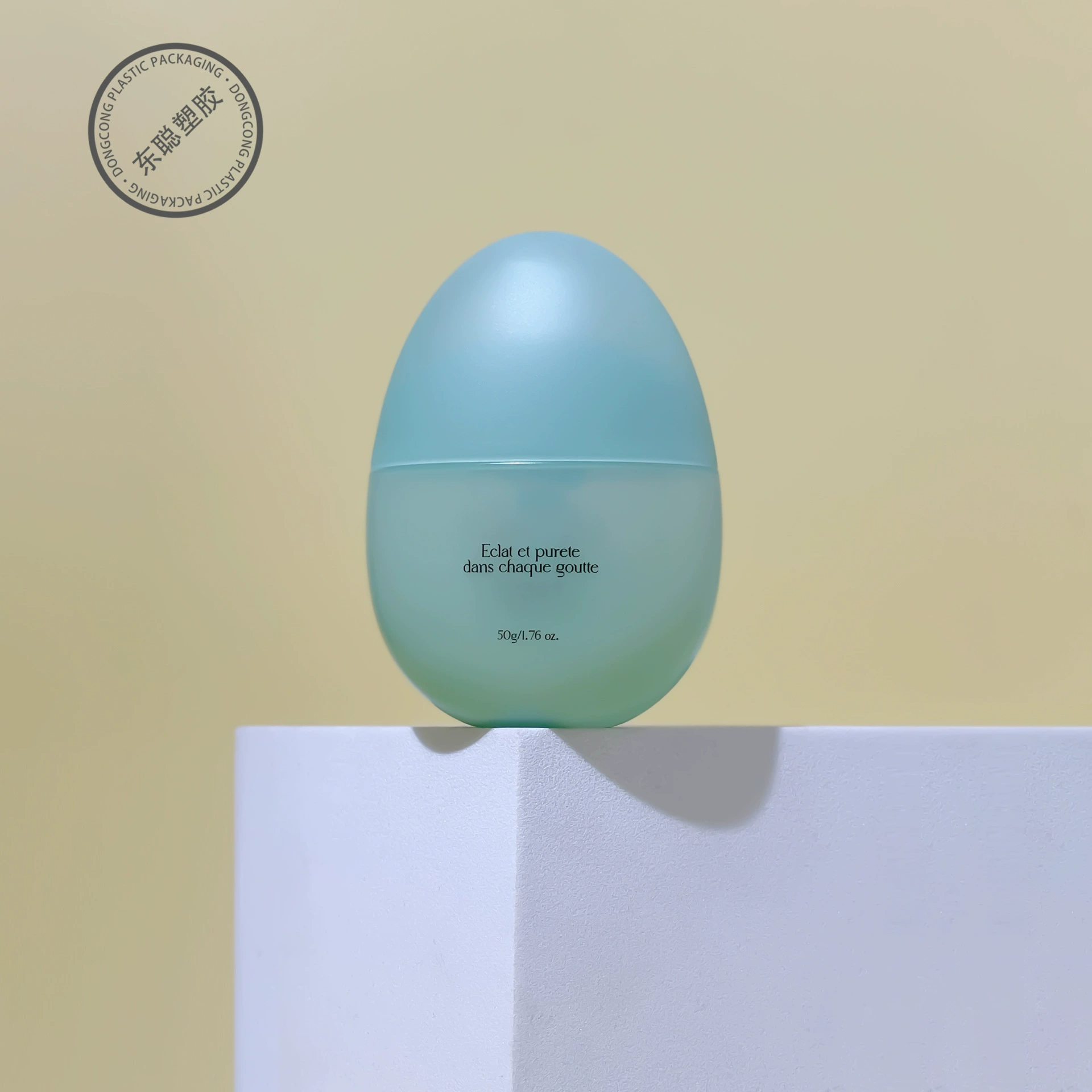 50g выдувная бутылка упаковочного материала Нажатие насоса головная бутылка эссенции сырой жидкий крем бутылка изоляционный крем пустая бутылка упаковка солнцезащитный крем распылитель