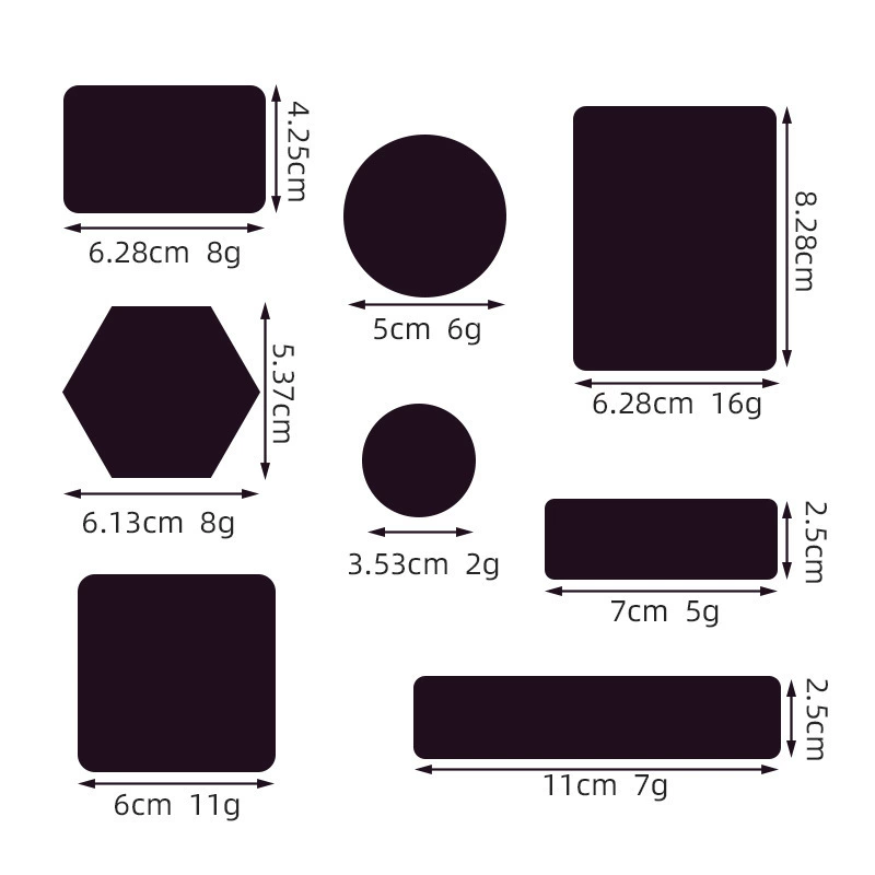 Soft-магнитные аксессуары для вышивки магнитные круглые рамки для рамки ручной работы DIY наклейки на холодильник D-самоклеящий мягкие магнитные аксессуары