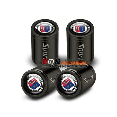valve – modified car tire valve caps screws - sport-alpina-titanium-black-4-pieces