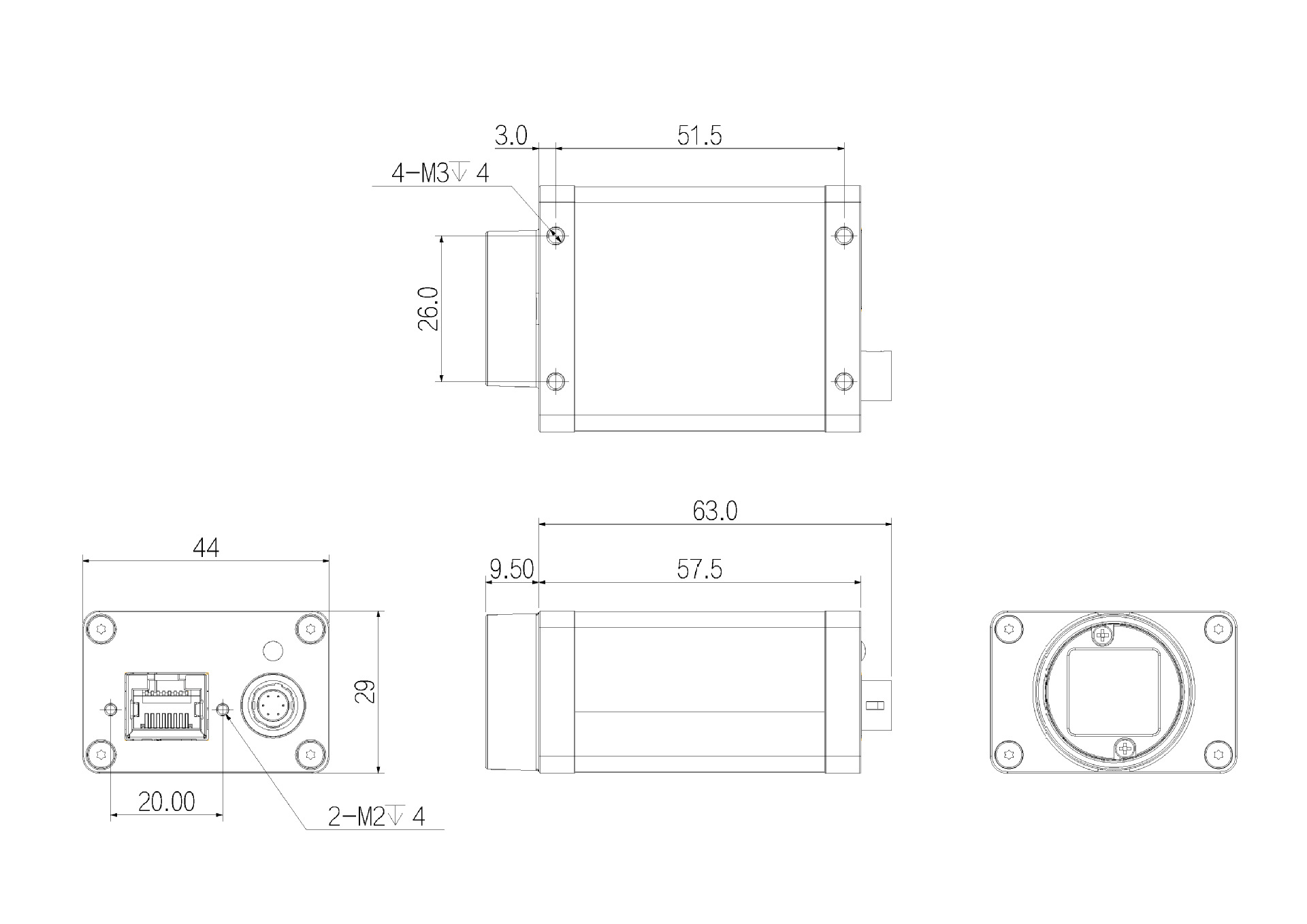 大华华睿IRAYPLE 7000系列 面阵相机 A7900CG13