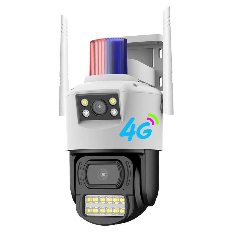 Cámara PTZ de Doble Lente 4G V380 de ABS Impermeable para Exterior e Interior image 6