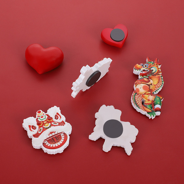 Cute cartoon Chinese fridge magnet