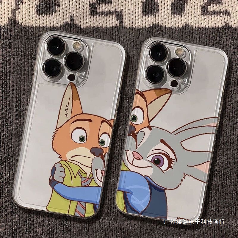 Hug Judy Nick Suitable for Iphone17 Mobile Phone Case 16 Apple 15 New Model 14Pro Space 13 Cartoon 12