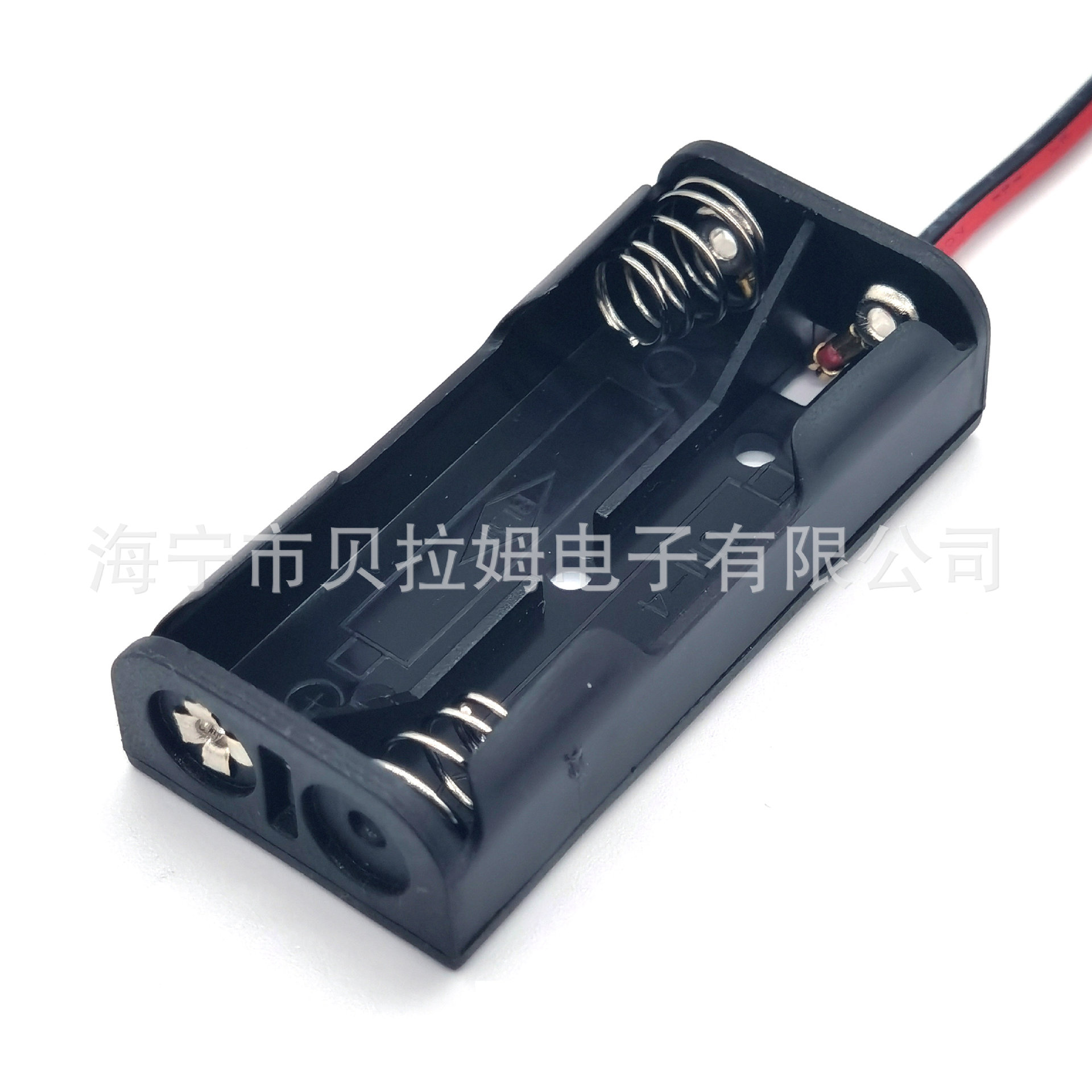 2AAA七号双节两节7号2节UM4*2带导线15厘米电池盒