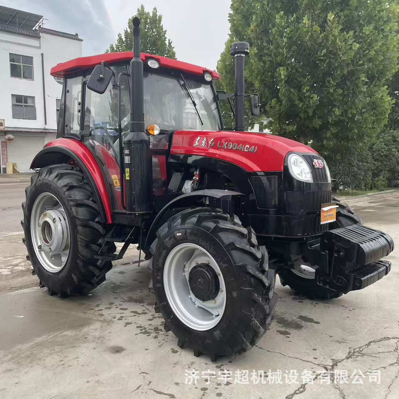 雷沃欧豹904四轮拖拉机 水旱两用90马力大桥四驱深耕犁地拖拉机