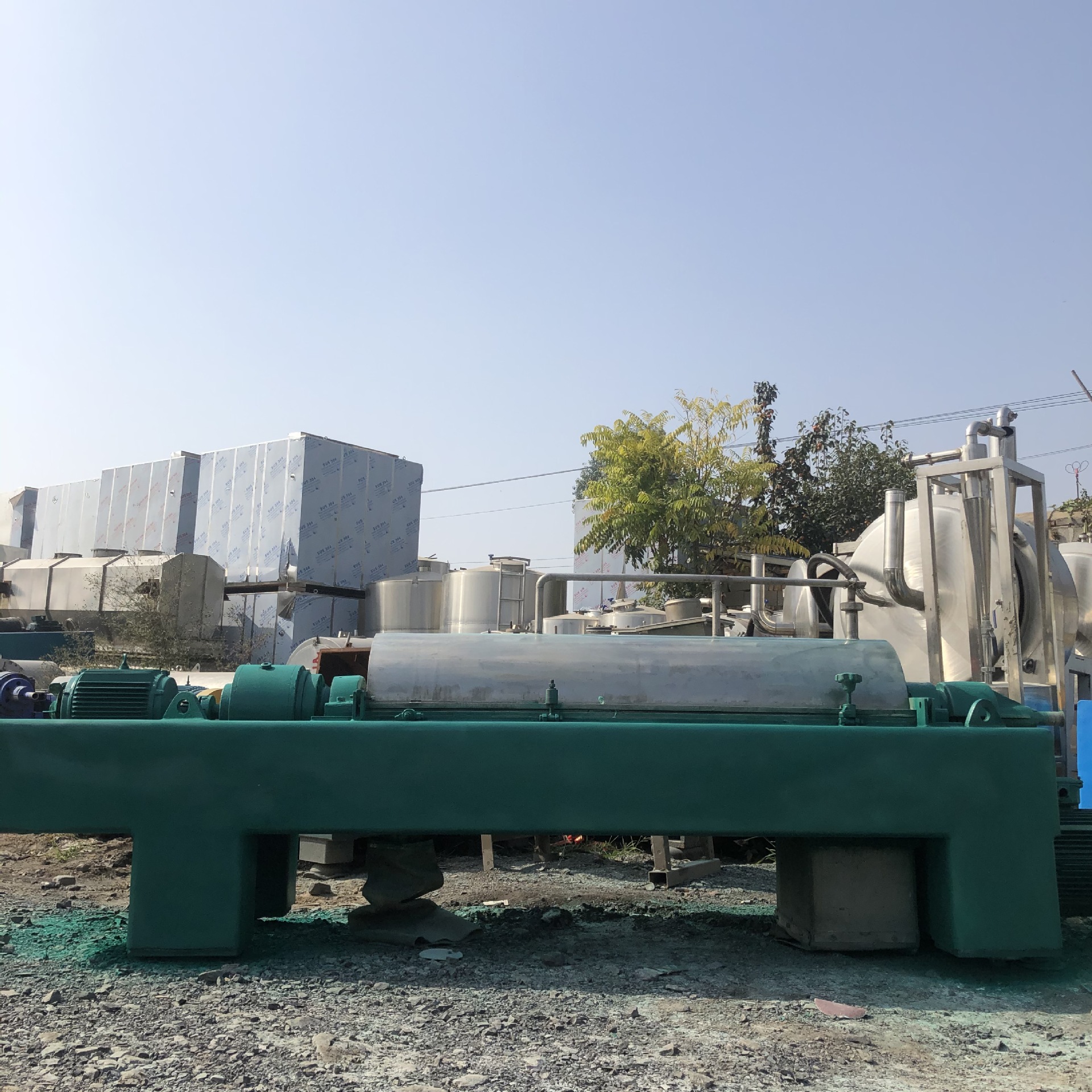 二手卧螺离心机二手污水处理离心机价格污水处理器供应