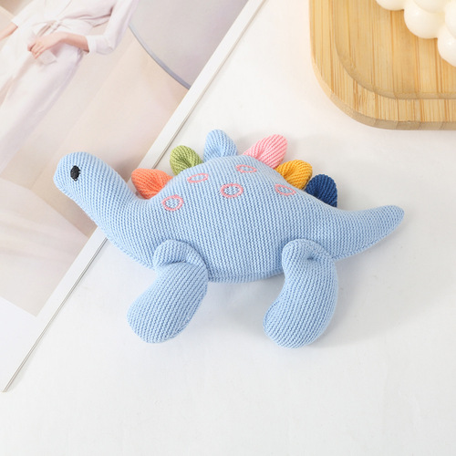 Dinosaur cartoon fabric plush toy accessories cute bag DIY brooch clothing hats socks decoration materials