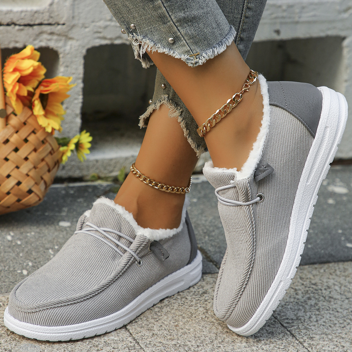 Warm Women's Winter Snow Boots With Fleece Lining And Thick Sole_voghion.com