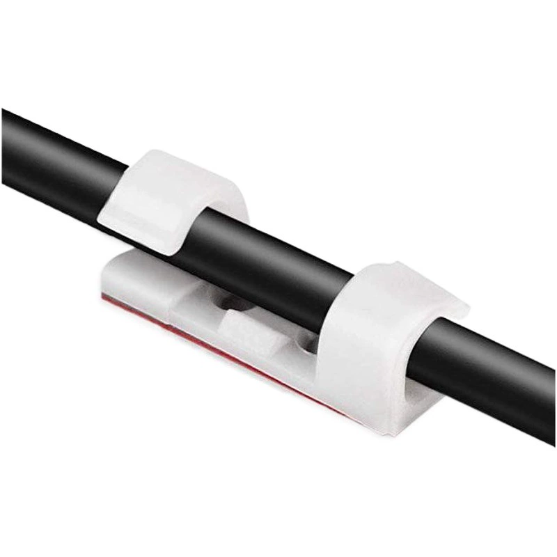 Самоклеящийся держатель провода пряжки проводки. Кабель фиксации клип сетевой кабель подарок