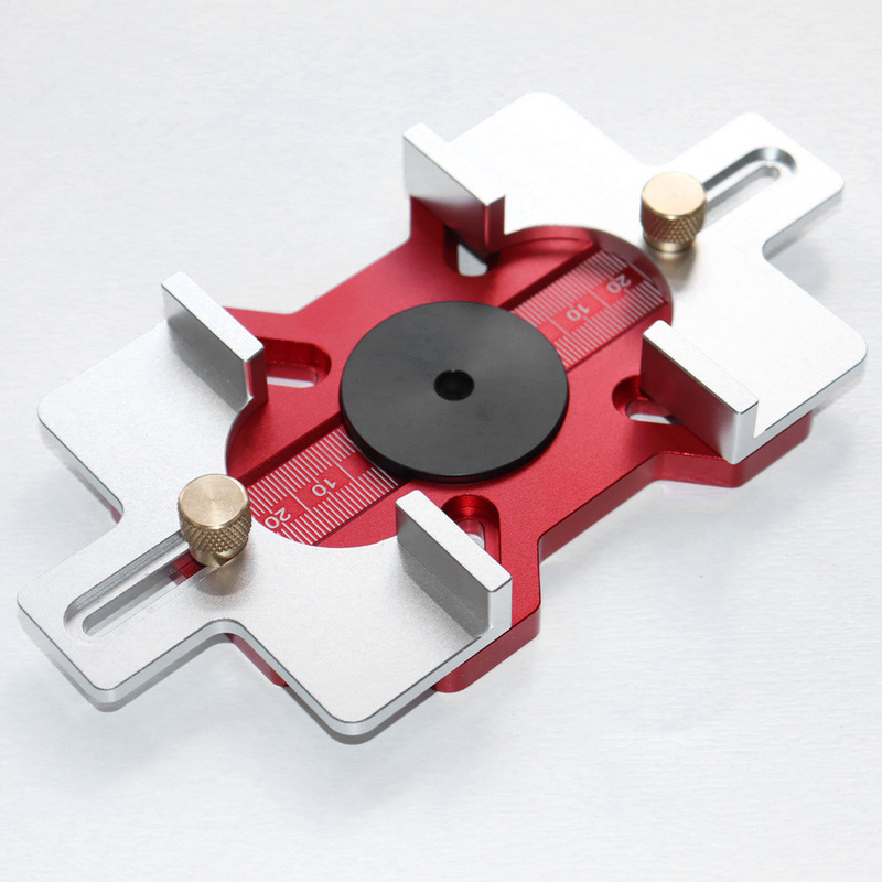 Woodworking Creative Two-In-One Slotting Tool, Precise Hole Opening Auxiliary Tool, Electric Slotting Tool