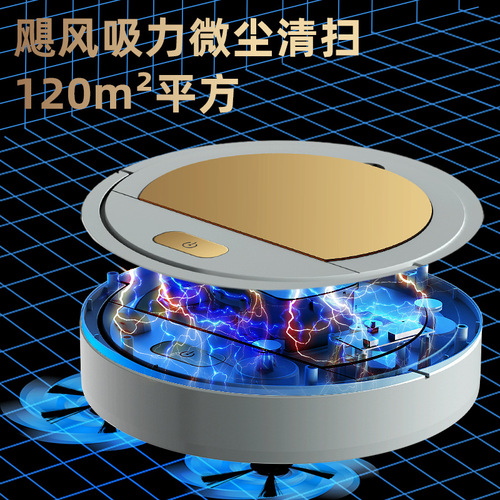 Rishuo sweeping robot household intelligent automatic cleaning machine commercial usb charging vacuum cleaner gift wholesale