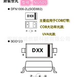 （ 数能)COB灯带恒流IC NU505, 10mA到100mA,SOD123/DFN1006封装