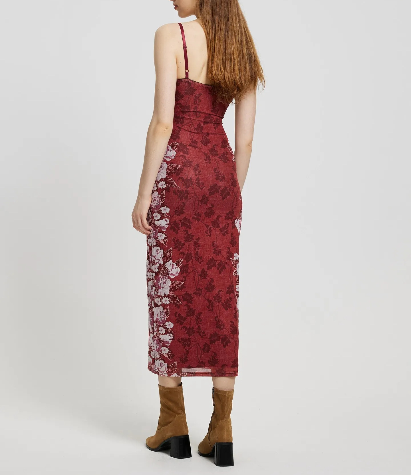 2026 Summer New Women's Clothing European And American Retro Printing High-end Suspender Dress Evening Dress_ecoleips.com