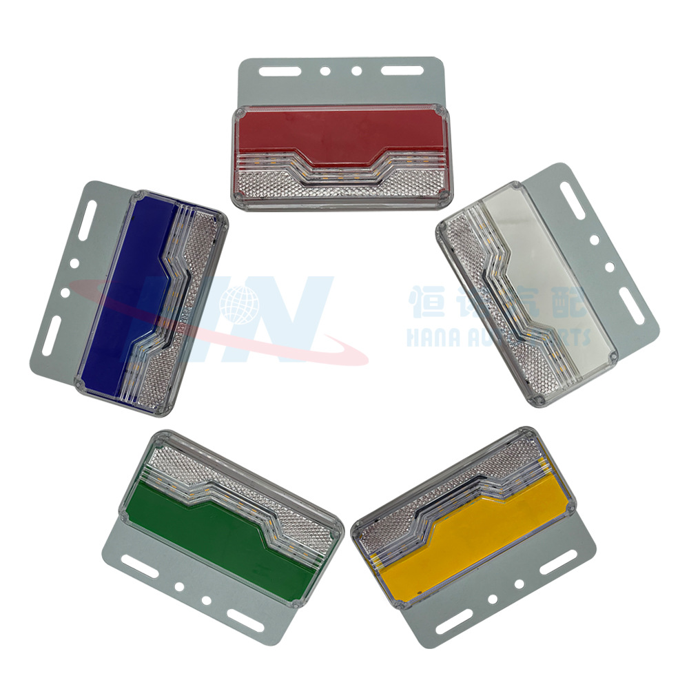 Luz lateral del camión 24V semi-remolque modificado llevó la luz del esquema del camión luz lateral brillante estupenda luz de ancho