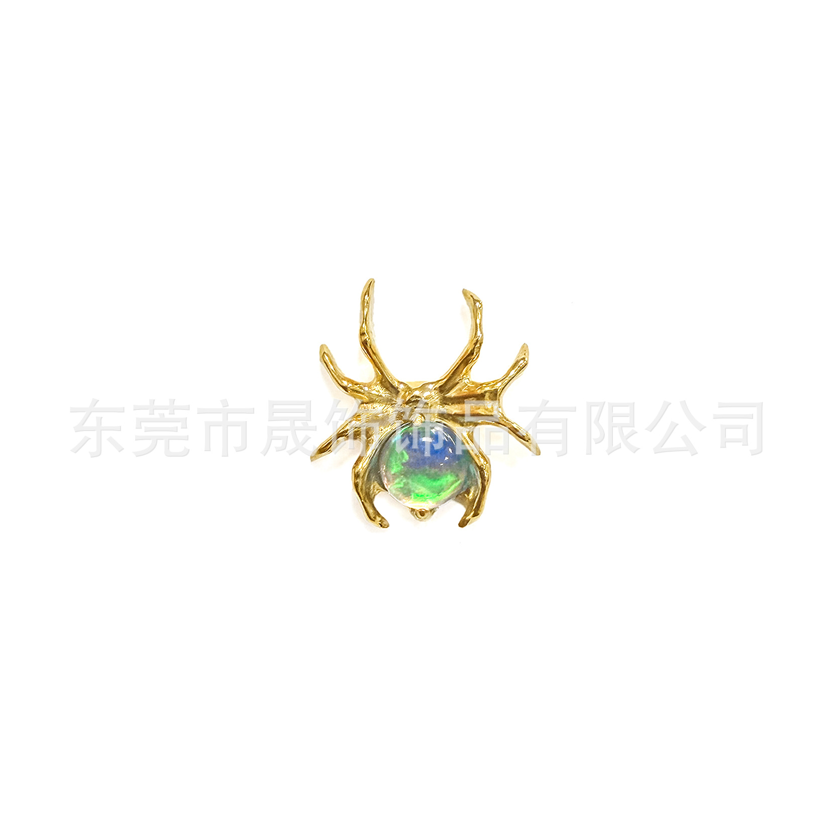 F136 Titanium Alloy 果冻欧珀蜘蛛 Ear Stud Helix Cartilage Stud G23 Implant Grade Titanium Labret Stud Piercing Jewelry