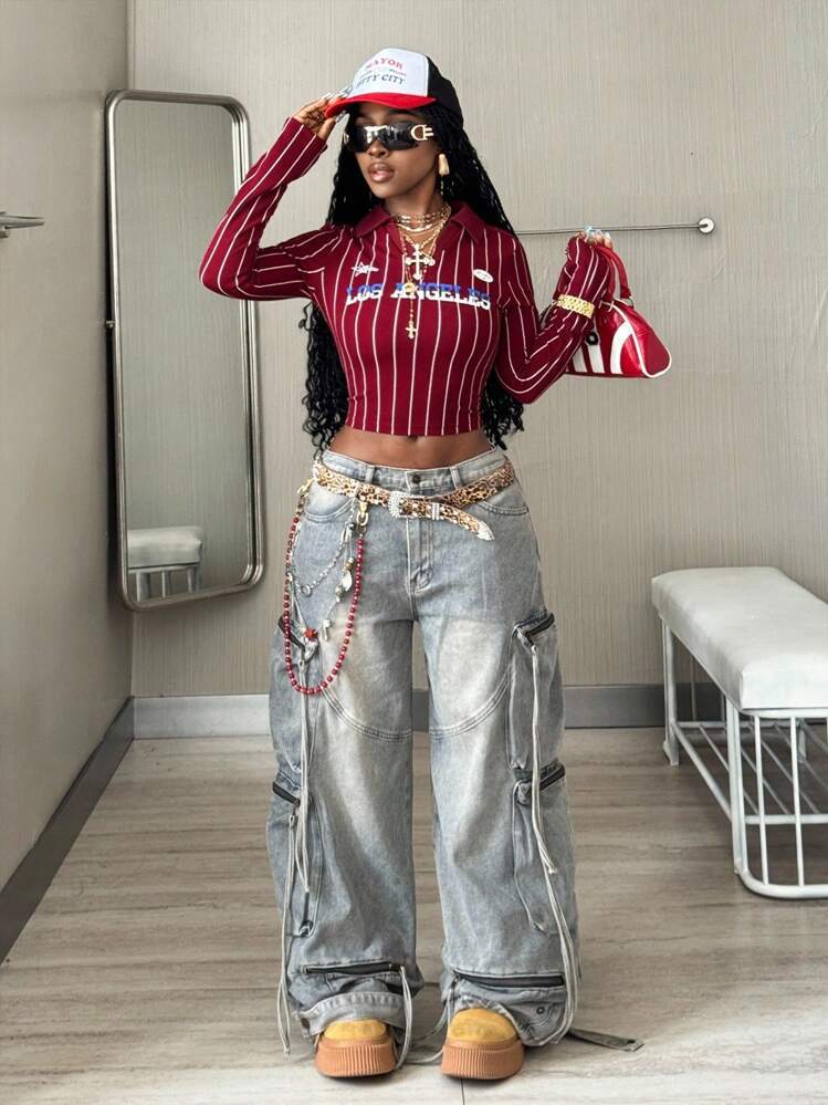 2026 New Long-Sleeved Tops, Fast Fashion Category, Printed Tops for Spring and Autumn, Lightweight Style 3