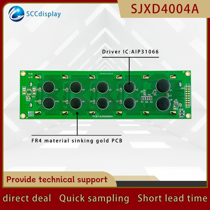 High -standard quality 4004 character dot matrix LCD LCD screen stn yellow -green screen black type LCM LCD display module