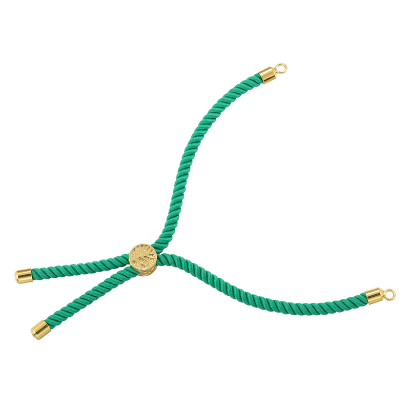 8g Weight Rope Jewelry Making Type Bracelets, Jewelry Accessories Classification 1 Piece Quantity cord Material Solid Color Pattern Knitting Design Simple Style Style 1 Piece Simple Style Solid Color Cord Knitting Rope Jewelry Accessories 17