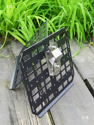 Fuel Tank Mounting, Modified Side: Motorcycle tail