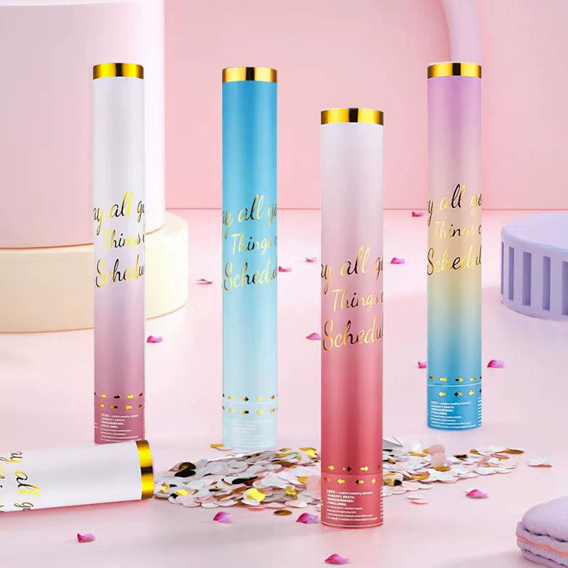 Свадебные принадлежности Daquan Салют держит лепестки на день рождения