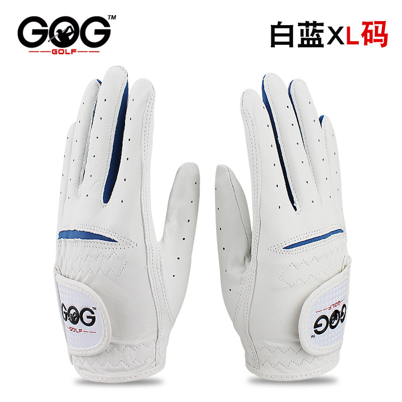 흰색과 파란색 XL 코드 한 쌍