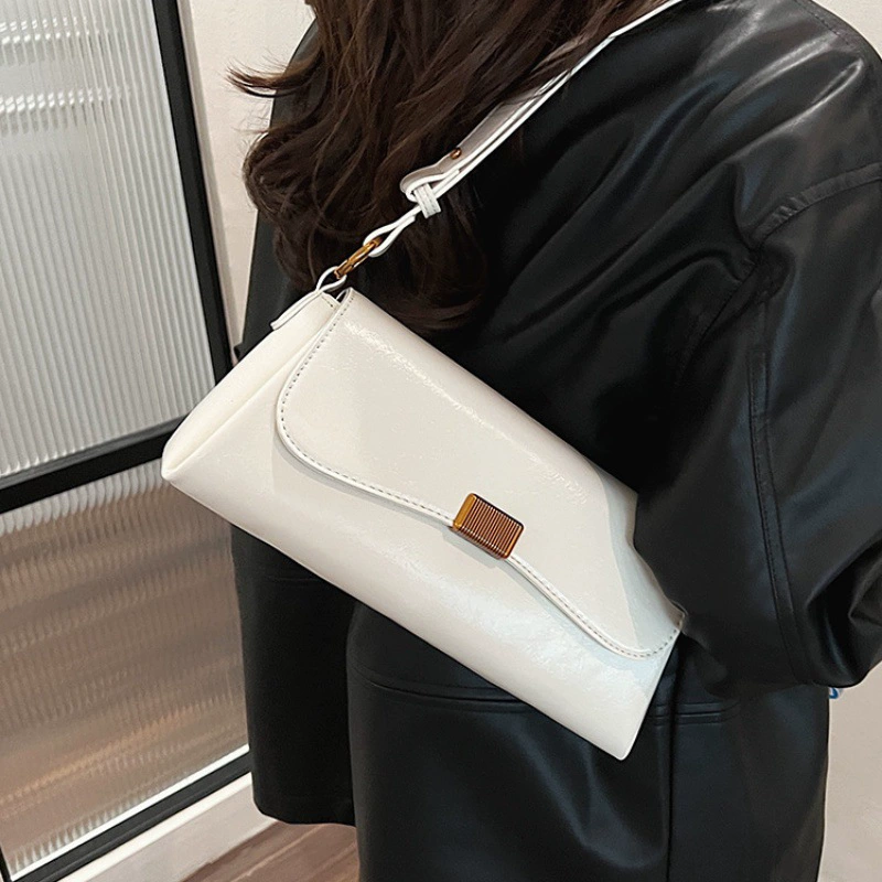 Shoulder bag, fashionable retro one-shoulder bag, high-quality style, city style, wholesale