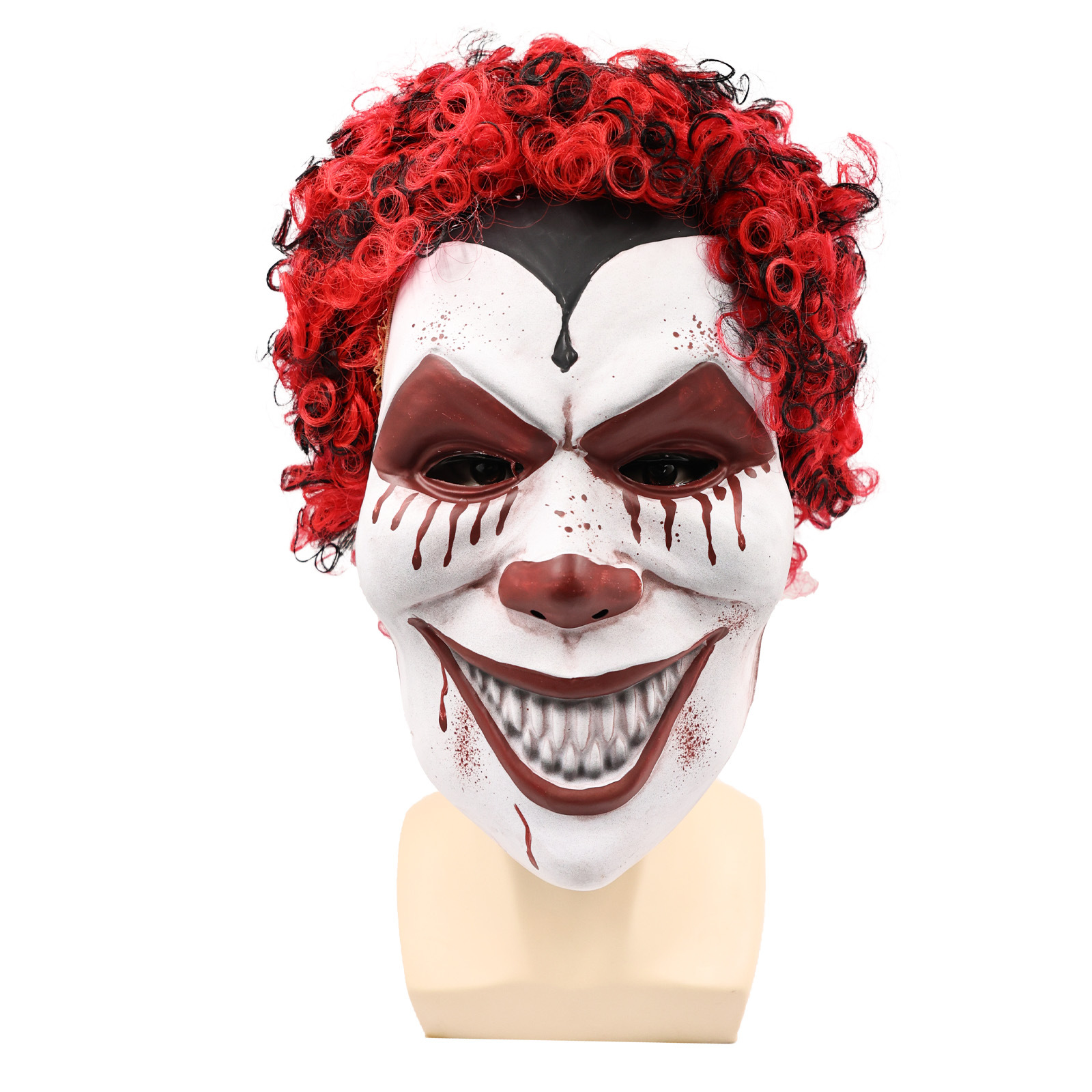 Máscara de látex de bestia divina parodia de celebridad, tocado de animal para accesorios de Halloween y transmisión en vivo, venta directa de fábrica