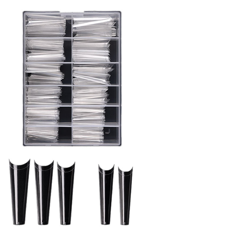 240Pcs Boxed Extra Long French Press-On Artificial Nail Tips Abs Square Nail Extension Finger Fake Nails 240Pcs Boxed Extra Long French Press-On Artificial Nail Tips Abs Square Nail Extension Finger Fake Nails