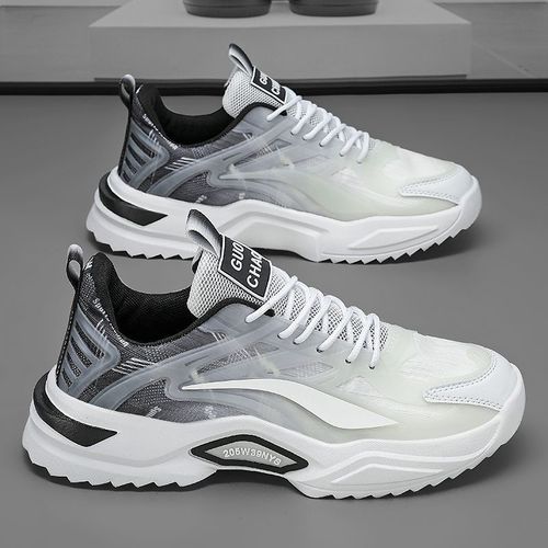 Men's Autumn Shoes 2025 New Student Sports Casual Youth Net Face Father-in-Law Fashion Shoes Breathable Shoes for Men