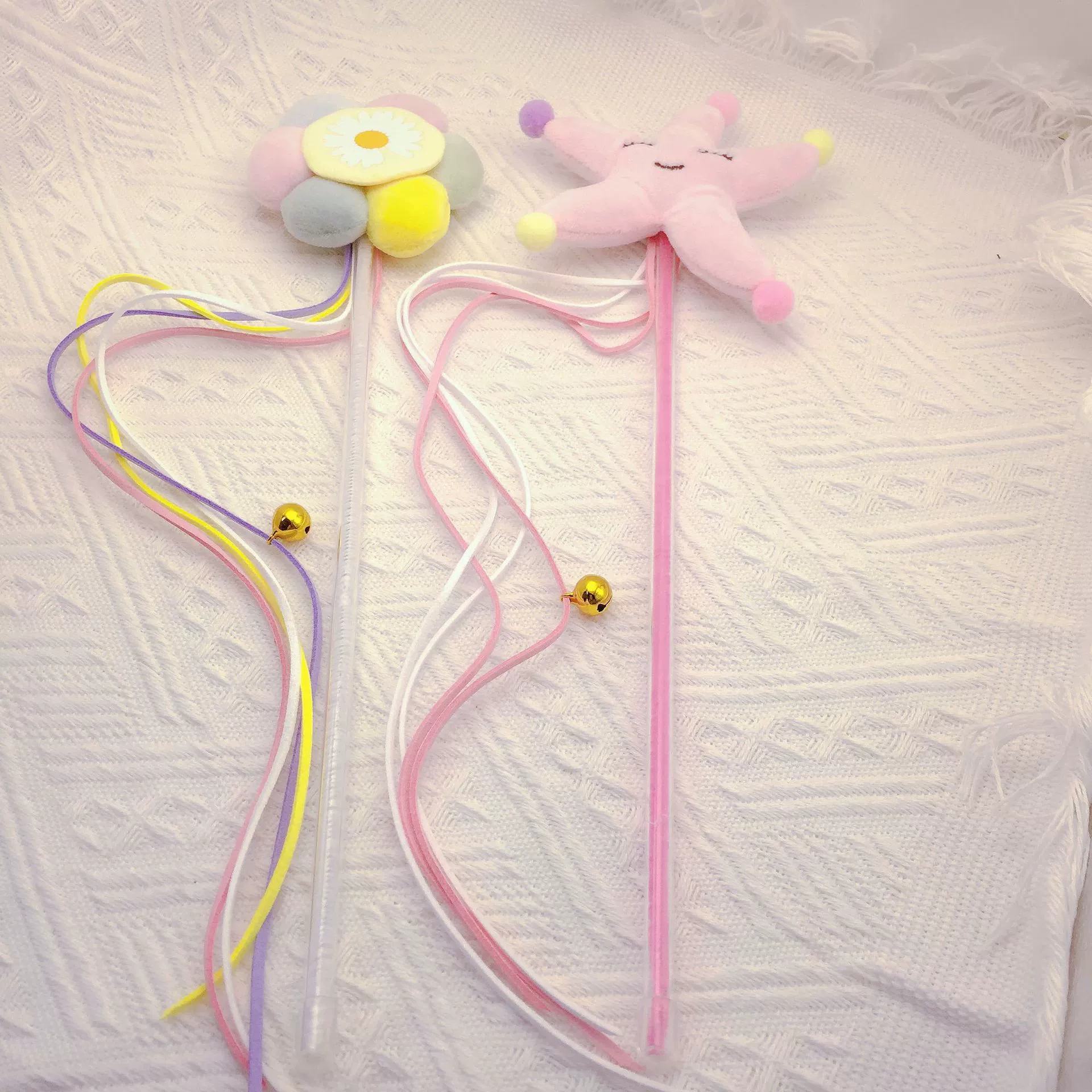 Evanti Звезда Цветок Кошка Дразнящая Палочка Устойчивая к укусу Молярная Игрушка Для Кошек Собственн-Привет Товары Для Кошек