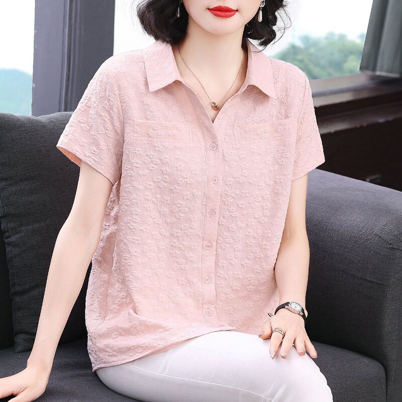 Blue short-sleeved cardigan, extended length T-shirt for women, summer loose fit, plus size, slimming, tummy-concealing top Blue short-sleeved cardigan, extended length T-shirt for women, summer loose fit, plus size, slimming, tummy-concealing top