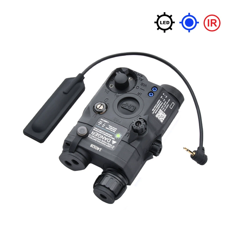  Apontador de laser com LED tático, lantejolas de unha, luz, estojo de bateria com laser