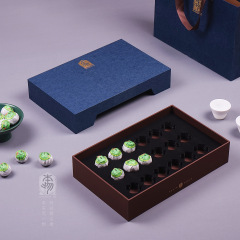 New Product Handicraft Gift Box Paper Box Empty Box 18 Pieces 28 Pieces Set Xinhui Green Tangerine Tea Packaging Box