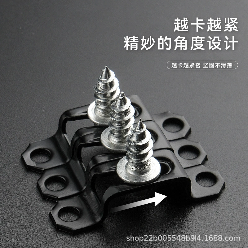 Invisible furniture stainless steel, increased thickness, 2 in 1