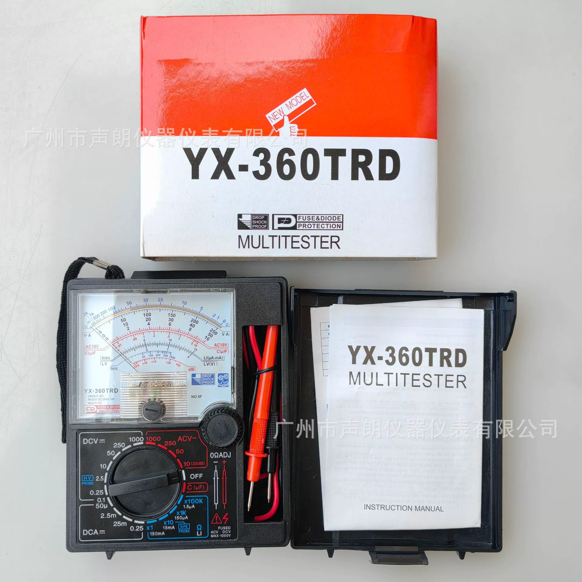 YX360TRD указательный мультиметр экспортный прибор для электриков механический мультиметр амперметр вольтметр