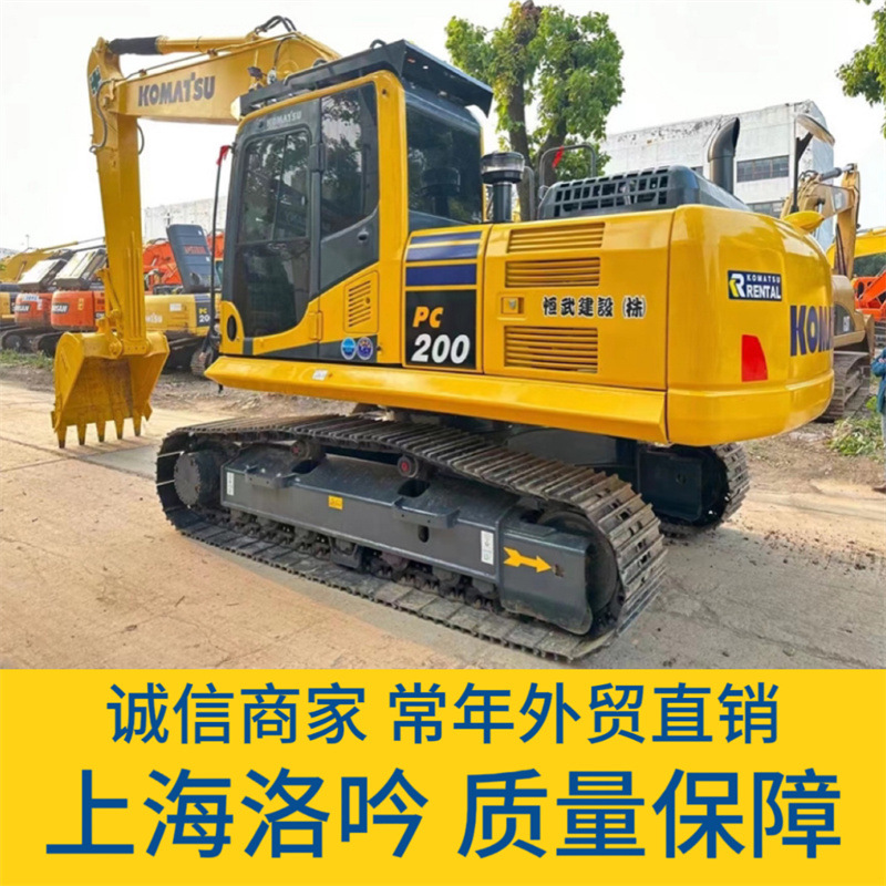Exportación de alta calidad de segunda mano Komatsu 200 220 240 excavadora con buen rendimiento y precio barato