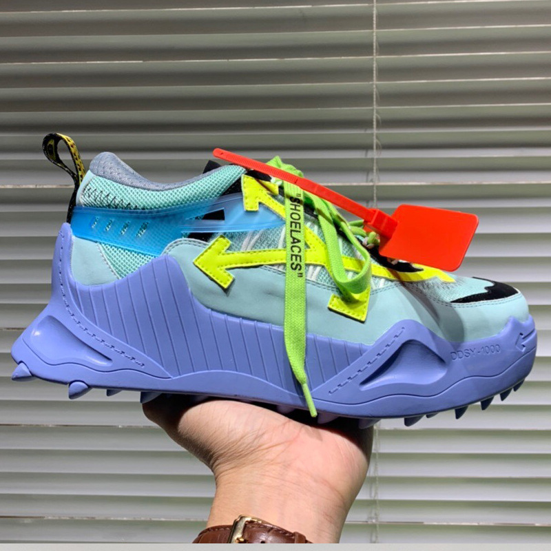 보라색 연두색 스티치