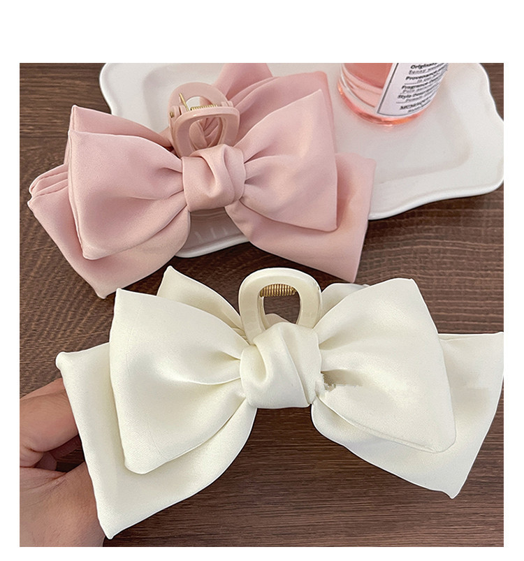 Bow Knot Pattern Sweet Women'S Bow Knot Arylic Hair Claws