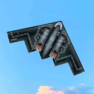New Bomber Kite Breeze Easy to Fly Foreign Trade Amazon Specializes in New Aircraft Kite Weifang Kite Wholesale