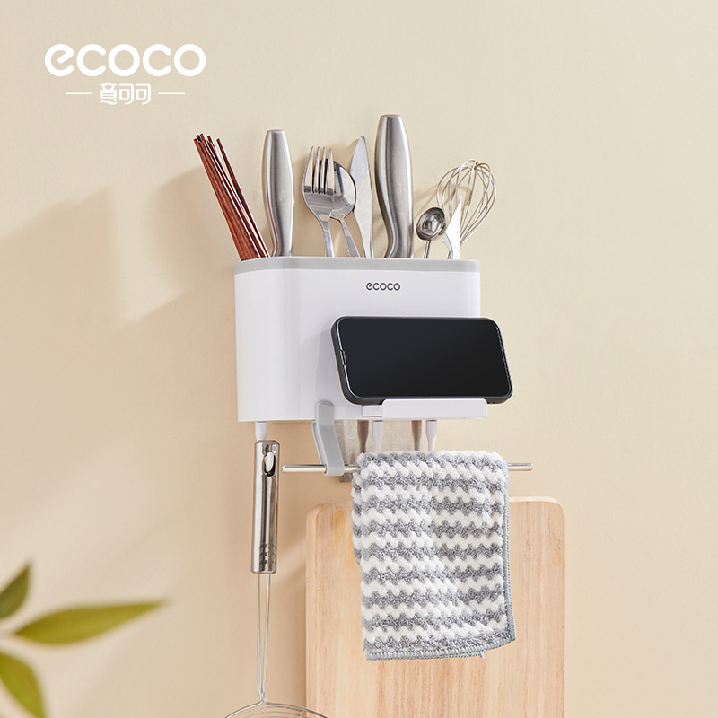 palillos tipo pared colgante palillos drenaje estante de almacenamiento de objetos para el hogar palillos palill