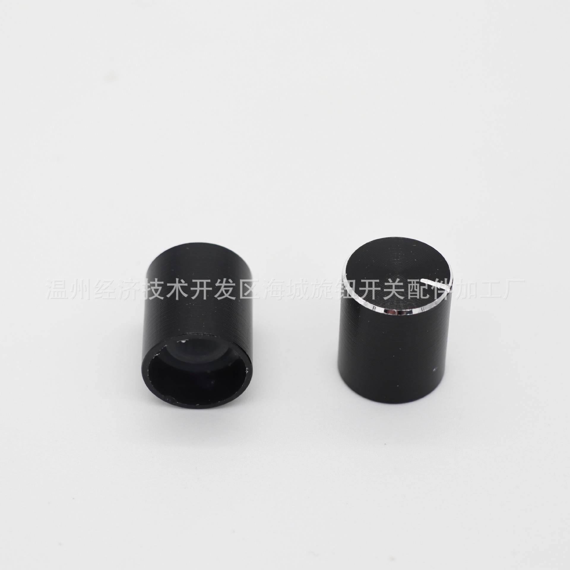 Factory Direct Sales 15Mm*17Mm Metal Volume Knob Aluminum Alloy Knob Potentiometer Knob Bare Body Knob