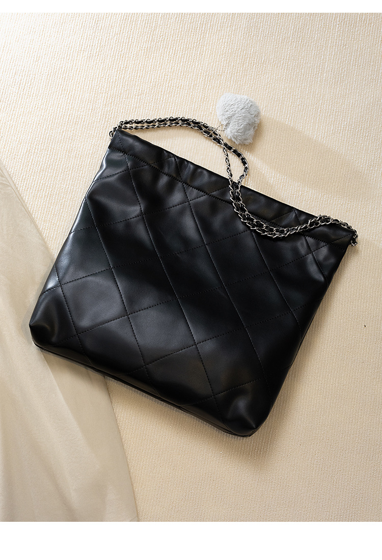 Bestseller: Neue Modell 2026 Tasche, gesteppte Ketten-Schultertasche mit Achselgurt, geräumige Tragetasche_voghion.com