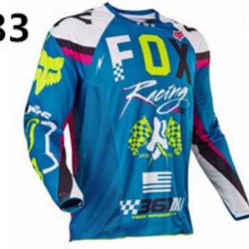 Nuevo FOX Bicicleta de montaña Ropa de ciclismo Motocross Ropa de descenso Camiseta transpirable Top de manga larga al por mayor