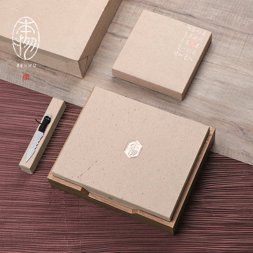 新款357克装普洱茶茶饼盒礼盒通用老白茶饼茶纸盒空盒茶叶包装盒