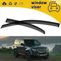 Подходит для 22 Land Rover Defender 90: дождевые дефлекторы, дождевые дефлекторы на двери, дождевые дефлекторы на окна, дождевые дефлекторы, модифицированные декоративные элементы.