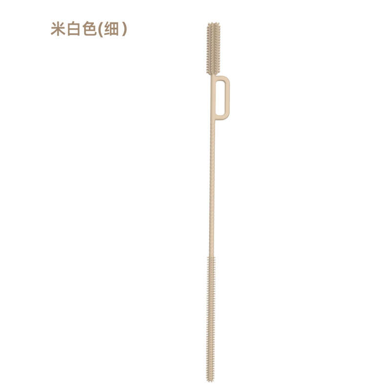 羽泰跨境爆款硅胶吸管刷吸管清洗刷家用便携耐高温食品级硅胶刷|undefined