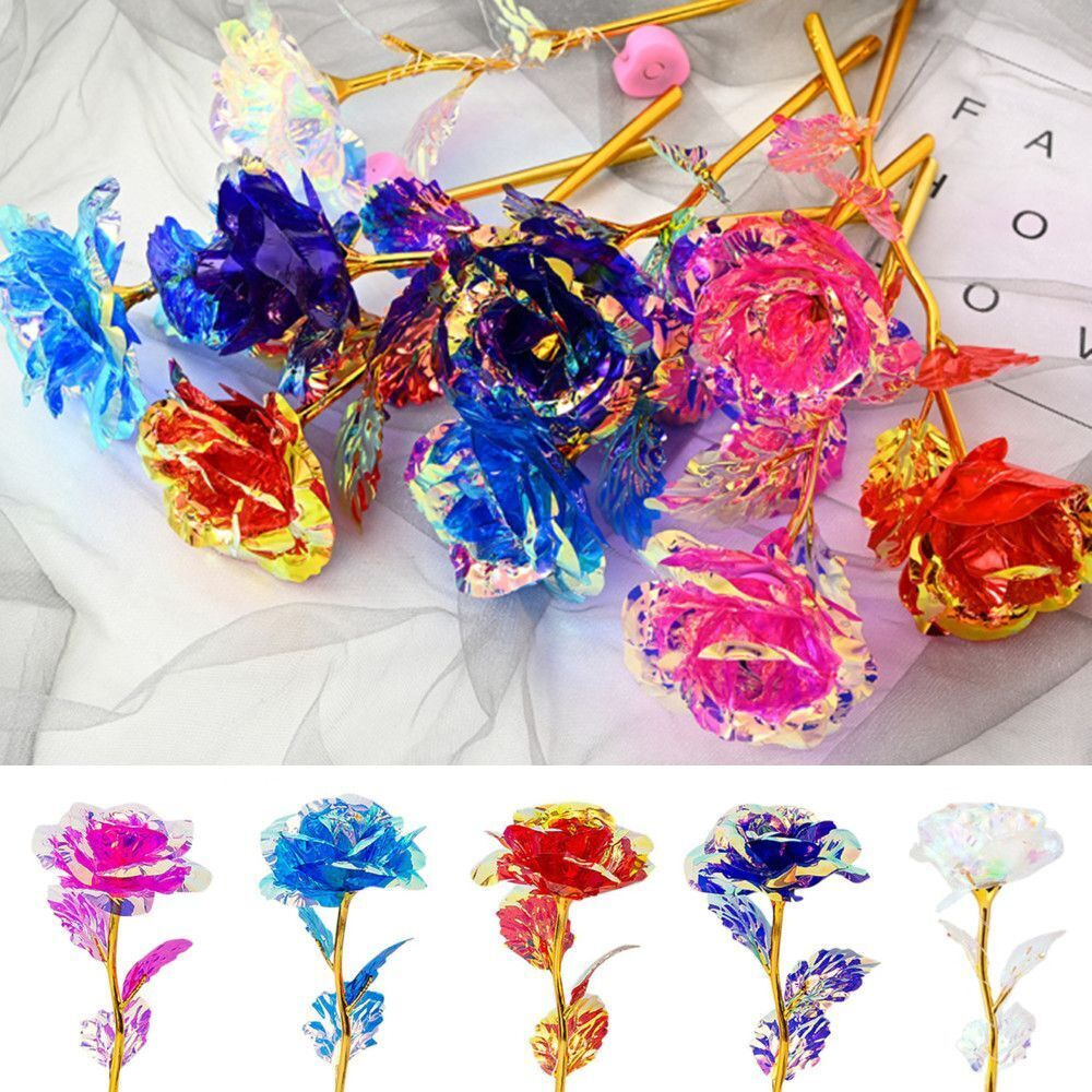 60g Weight rose flower Event & Party Supplies 1 Piece Quantity Daily, Party, Date Occasion Plastic flowers Material Valentine'S Day Festival Colorful Pattern Sweet Style Sweet Colorful Plastic Flowers Artificial Flowers 2